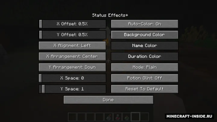 Huddons — Minecraft mod, rasm 2