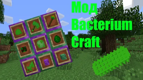 BacteriumCraft - Bakteriyalar modi — Minecraft mod, rasm 1