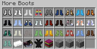 MoreBoots — Minecraft mod, rasm 2