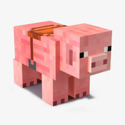 Unsaddle Pigs — Minecraft mod, rasm 1