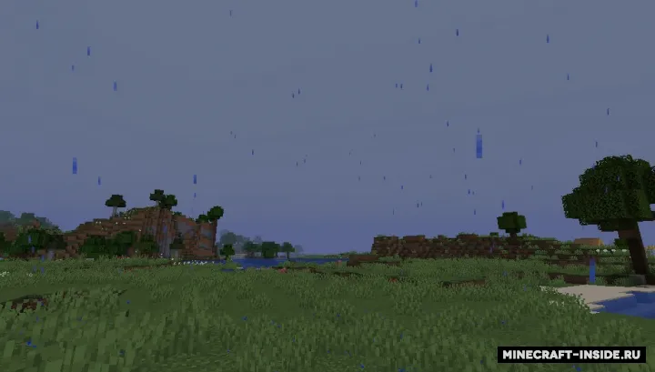 Particle Rain — Minecraft mod, rasm 2