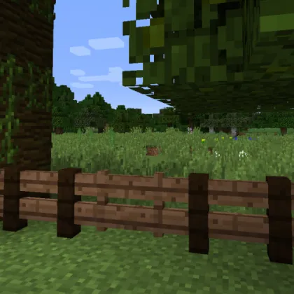 Custom fences and walls — Minecraft mod, rasm 1