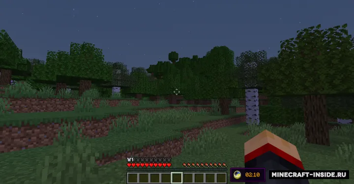 Universal Clock HUD — Minecraft mod, rasm 2