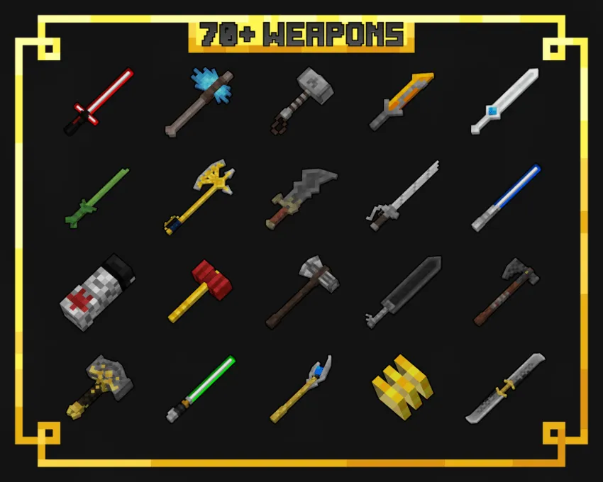 Legendary Arsenal — Minecraft mod, rasm 2