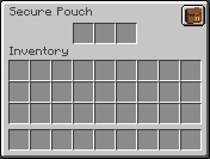 Secure Pouch — Minecraft mod, rasm 3