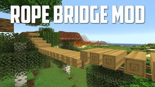 Rope Bridge — Minecraft mod, rasm 1