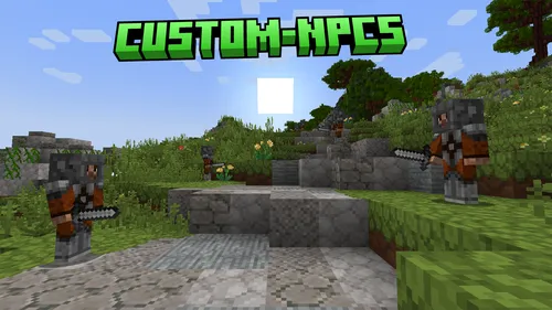 CustomNPCs-Unofficial — Minecraft mod, rasm 1