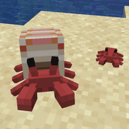 Cute Hermit Crabs — Minecraft mod, rasm 1
