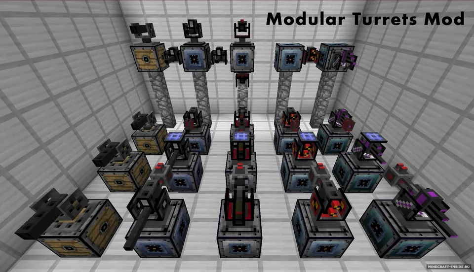 OpenModularTurrets — Minecraft mod, rasm 2