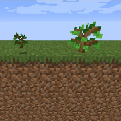 Self-Planting Saplings — Minecraft mod, rasm 1