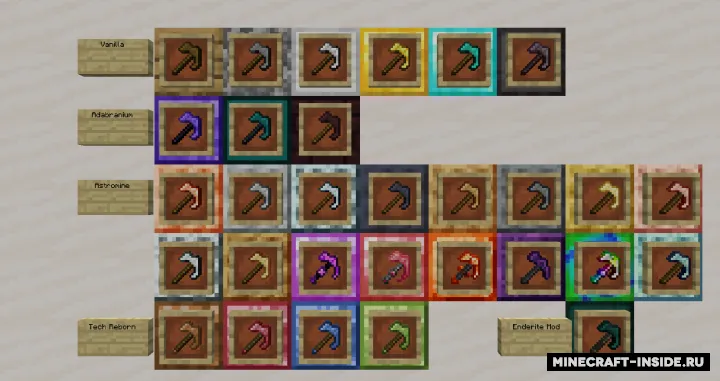 AdaPaxels — Minecraft mod, rasm 2