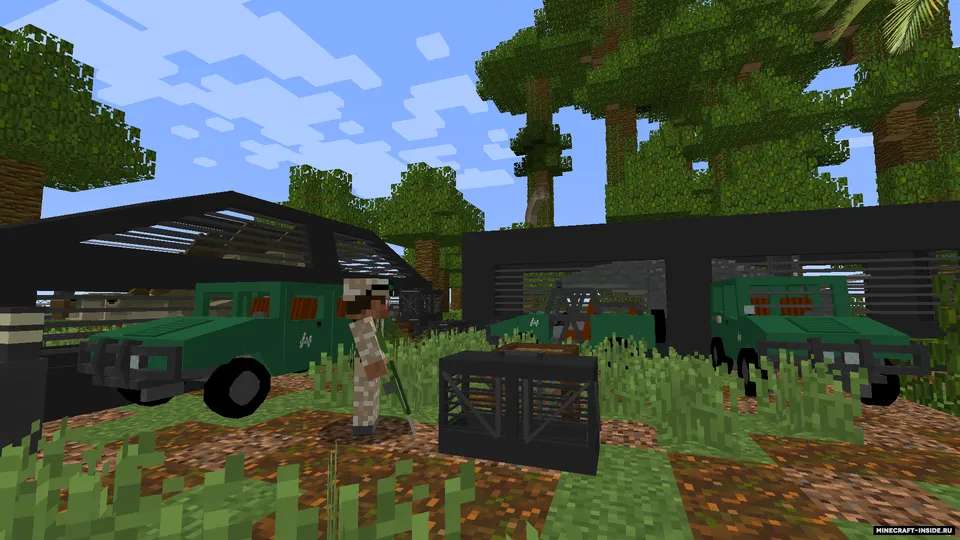 MineJurassic Vehicles — Minecraft mod, rasm 3