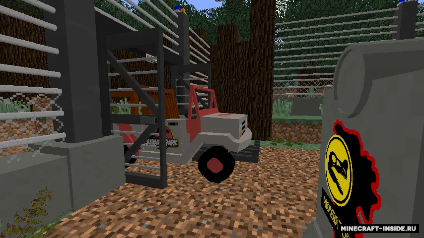 MineJurassic Vehicles — Minecraft mod, rasm 4