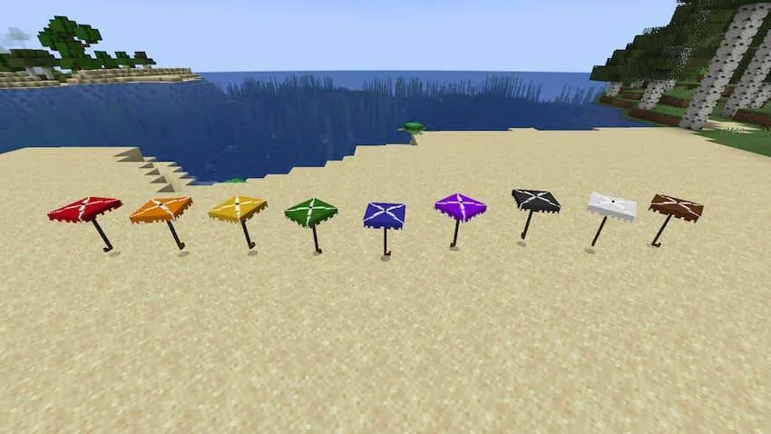 Chronicled Umbrellas — Minecraft mod, rasm 2