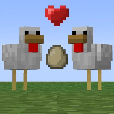Chicken Nerf — Minecraft mod, rasm 1