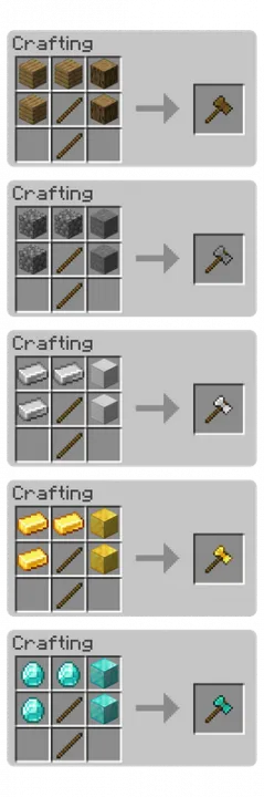 SuperAxes — Minecraft mod, rasm 4