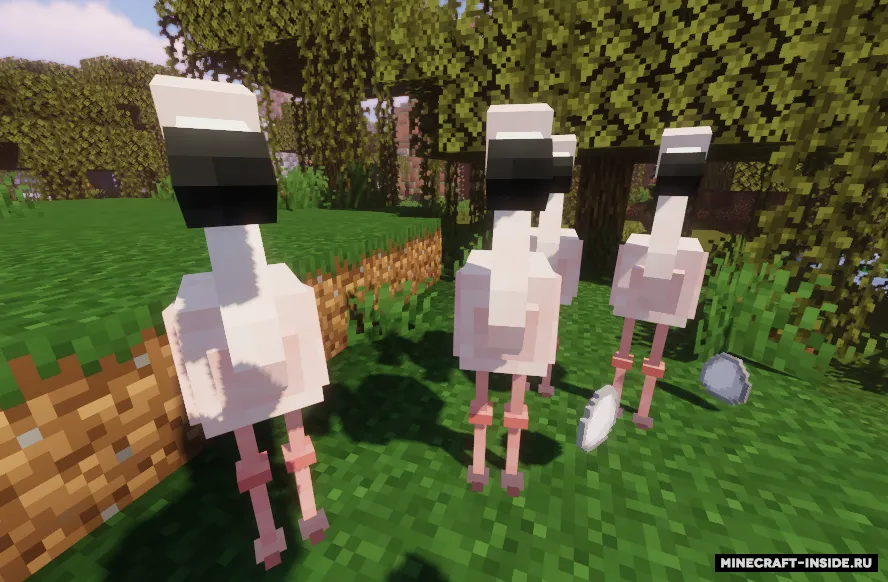 Flamingo, oh, oh, oh... — Minecraft mod, rasm 2