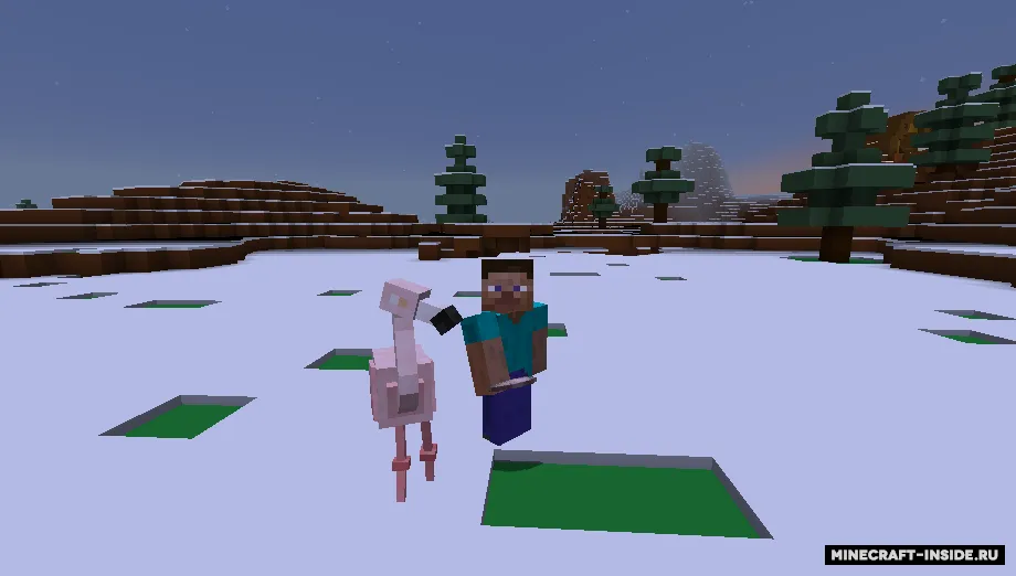 Flamingo, oh, oh, oh... — Minecraft mod, rasm 4