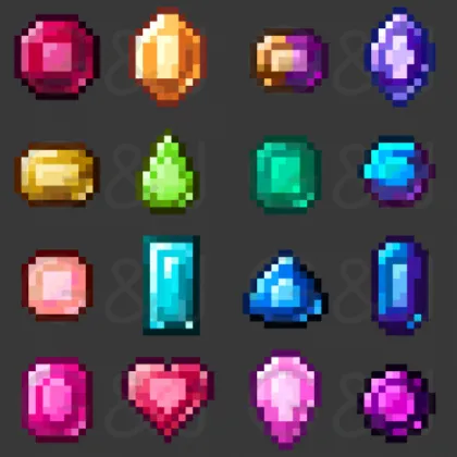 Gems & Jewels — Minecraft mod, rasm 1
