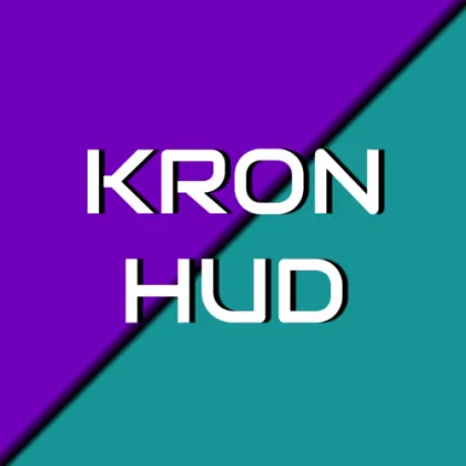KronHUD — Minecraft mod, rasm 1