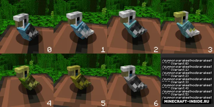 The Parakeet — Minecraft mod, rasm 2