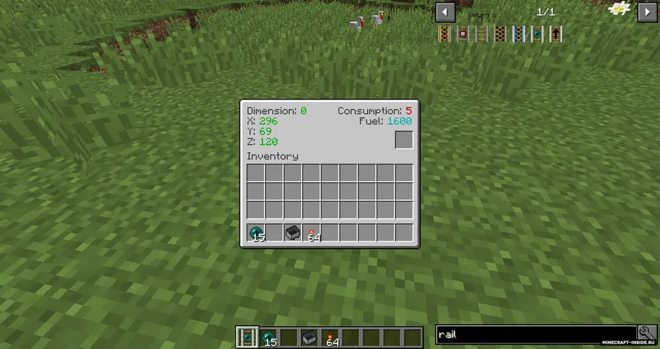 Useful Railroads — Minecraft mod, rasm 3