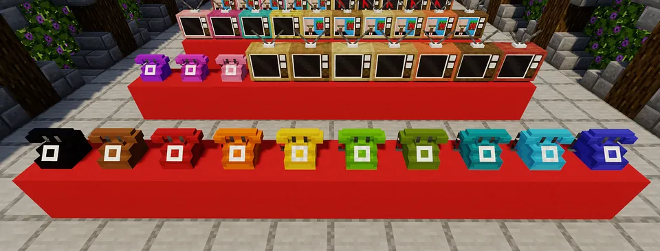 Moa decor: Electronics — Minecraft mod, rasm 7