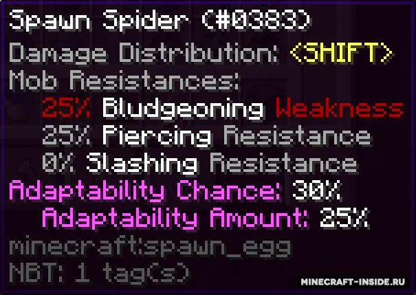 Distinct Damage Descriptions — Minecraft mod, rasm 3