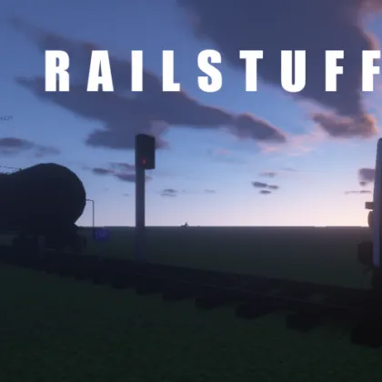 Railstuff — Minecraft mod, rasm 1