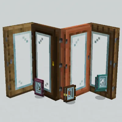 Glass Doors — Minecraft mod, rasm 1