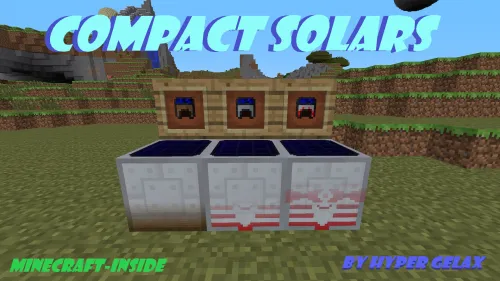 Compact Solars — Minecraft mod, rasm 1