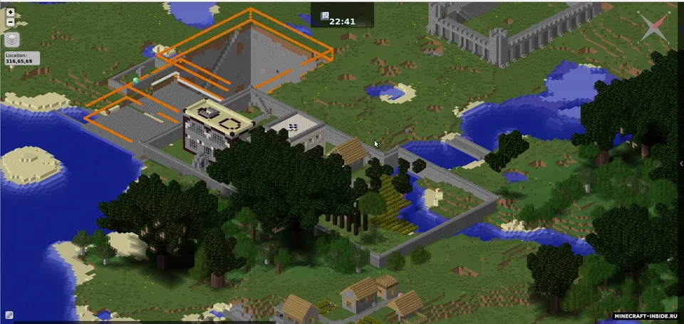 DynmapForge — Minecraft mod, rasm 2