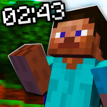 Speedrun Timer — Minecraft mod, rasm 1