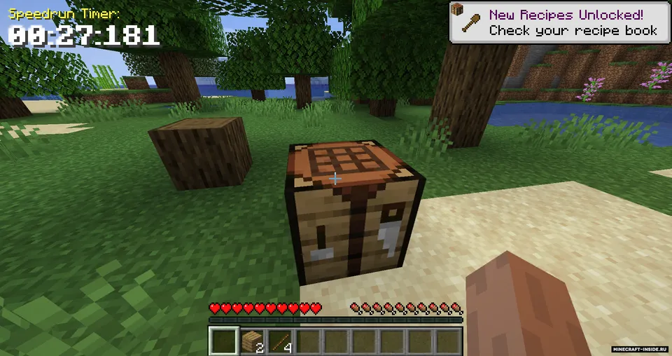 Speedrun Timer — Minecraft mod, rasm 3