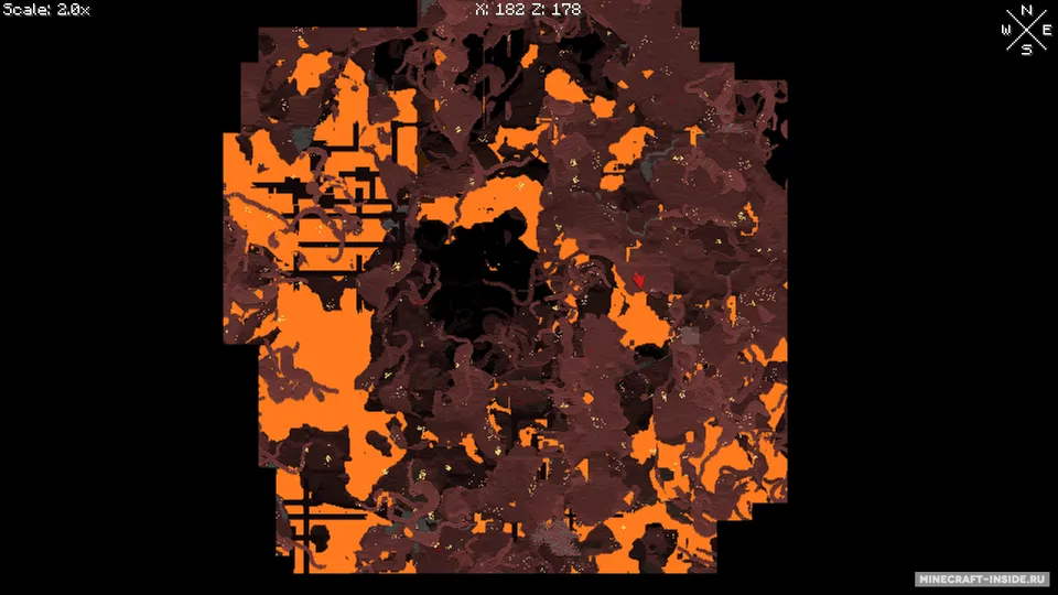 Xaero's World Map — Minecraft mod, rasm 1