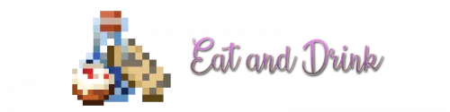 Eat and Drink — Minecraft mod, rasm 1