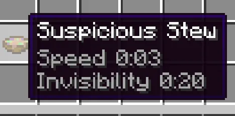 Unsuspicious Stew — Minecraft mod, rasm 2