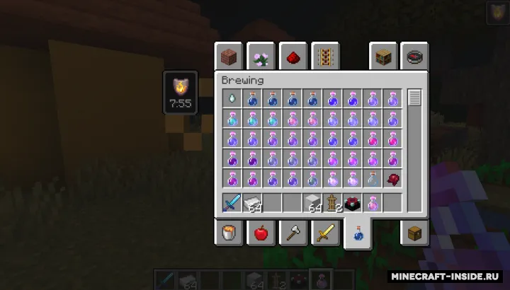 Compact Status Effects — Minecraft mod, rasm 5