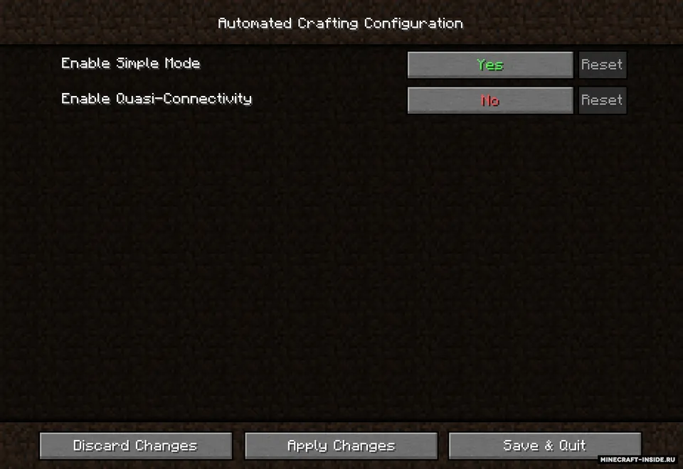 Automated Crafting — Minecraft mod, rasm 3