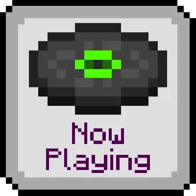 Now Playing — Minecraft mod, rasm 1