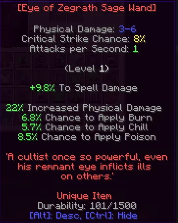 Age of Exile — Minecraft mod, rasm 3