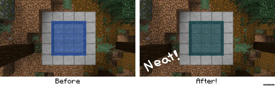 BedrockWaters — Minecraft mod, rasm 2