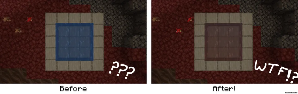 BedrockWaters — Minecraft mod, rasm 3