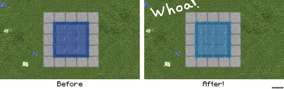 BedrockWaters — Minecraft mod, rasm 6