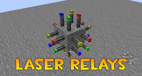 Laser Relays — Minecraft mod, rasm 1