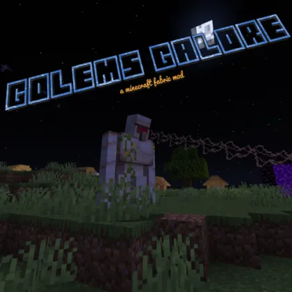 Golems Galore — Minecraft mod, rasm 1