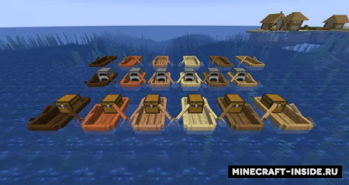 Extra Boats — Minecraft mod, rasm 1