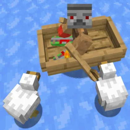Ice Boat Nerf — Minecraft mod, rasm 1