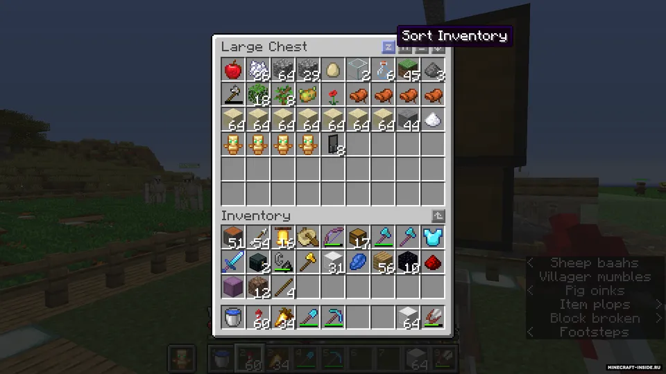 Inventory Profiles — Minecraft mod, rasm 2