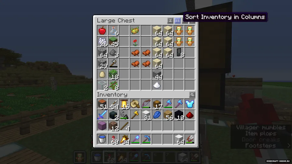 Inventory Profiles — Minecraft mod, rasm 3